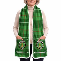 Galloway Tartan Crest Pocket Scarf - Ultimate Plaid Gift Wrap