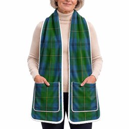 Johnstone (Johnston) Tartan Hand-Warmer Pocket Scarf