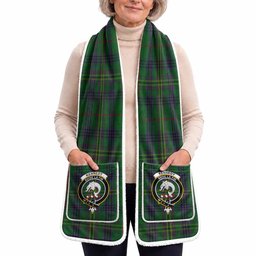 Kennedy Tartan Crest Pocket Scarf - Ultimate Plaid Gift Wrap
