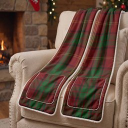 Kirk Tartan Hand-Warmer Pocket Scarf