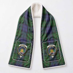 Dundas Tartan Crest Pocket Scarf - Ultimate Plaid Gift Wrap