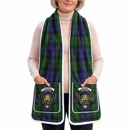 Dundas Tartan Crest Pocket Scarf - Ultimate Plaid Gift Wrap