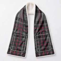 Flynn Tartan Hand-Warmer Pocket Scarf