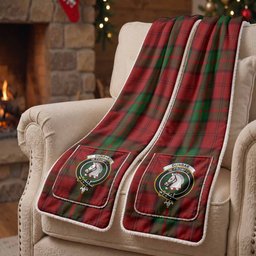 Dunbar Tartan Crest Pocket Scarf - Ultimate Plaid Gift Wrap