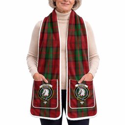 Dunbar Tartan Crest Pocket Scarf - Ultimate Plaid Gift Wrap