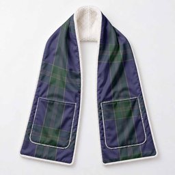 Lewis of Wales Tartan Hand-Warmer Pocket Scarf