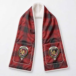 Ewing Tartan Crest Pocket Scarf - Ultimate Plaid Gift Wrap