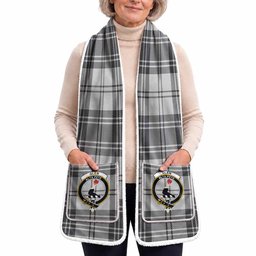 Glen Tartan Crest Pocket Scarf - Ultimate Plaid Gift Wrap