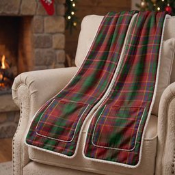 Innes Tartan Hand-Warmer Pocket Scarf