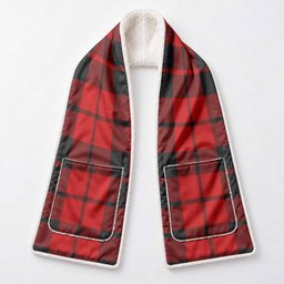 Hogg (Hog) Tartan Hand-Warmer Pocket Scarf