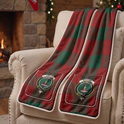 Erskine Tartan Crest Pocket Scarf - Ultimate Plaid Gift Wrap