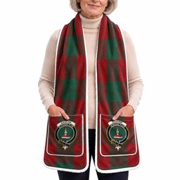 Erskine Tartan Crest Pocket Scarf - Ultimate Plaid Gift Wrap