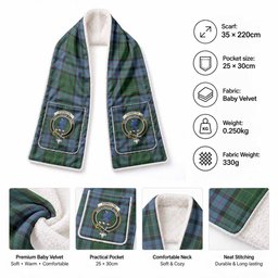 Forsyth Tartan Crest Pocket Scarf - Ultimate Plaid Gift Wrap