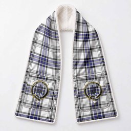 Hannay Tartan Crest Pocket Scarf - Ultimate Plaid Gift Wrap