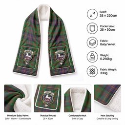 Cochrane Tartan Crest Pocket Scarf - Ultimate Plaid Gift Wrap
