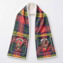 Dewar Tartan Crest Pocket Scarf - Ultimate Plaid Gift Wrap