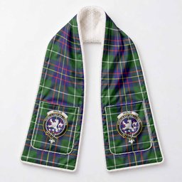 Inglis Tartan Crest Pocket Scarf - Ultimate Plaid Gift Wrap