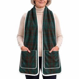 Dublin Tartan Hand-Warmer Pocket Scarf