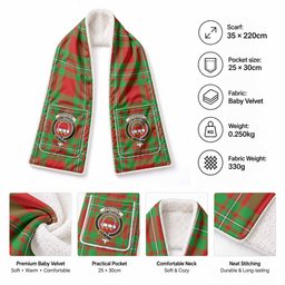 Grierson Tartan Crest Pocket Scarf - Ultimate Plaid Gift Wrap
