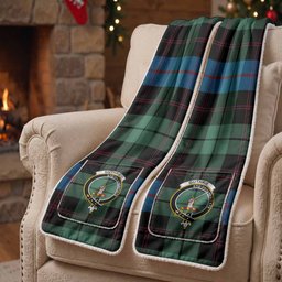 Guthrie Tartan Crest Pocket Scarf - Ultimate Plaid Gift Wrap