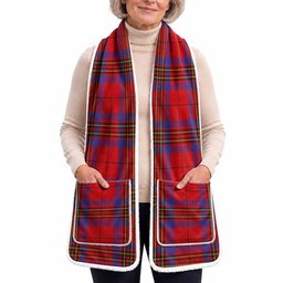 Leslie Tartan Hand-Warmer Pocket Scarf