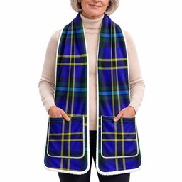 Hope Tartan Hand-Warmer Pocket Scarf
