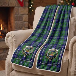 Douglas Tartan Crest Pocket Scarf - Ultimate Plaid Gift Wrap
