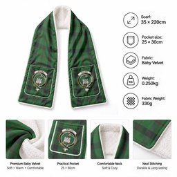 Kincaid Tartan Crest Pocket Scarf - Ultimate Plaid Gift Wrap