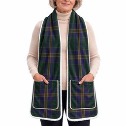 Kilkenny Tartan Hand-Warmer Pocket Scarf
