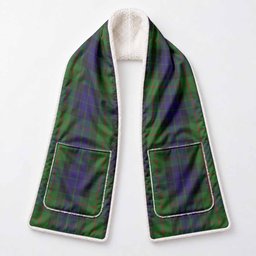 Gunn Tartan Hand-Warmer Pocket Scarf