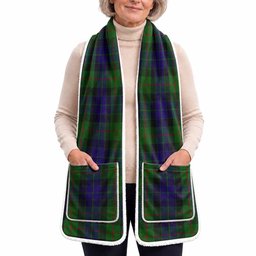 Gunn Tartan Hand-Warmer Pocket Scarf