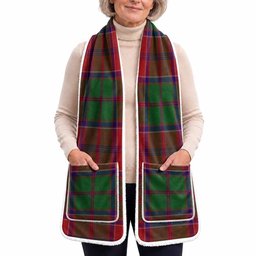 Grant Tartan Hand-Warmer Pocket Scarf