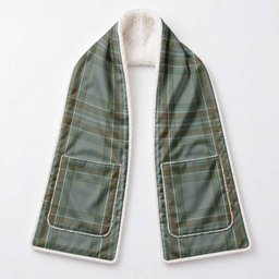 Kelly Tartan Hand-Warmer Pocket Scarf