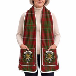 Hay Tartan Crest Pocket Scarf - Ultimate Plaid Gift Wrap