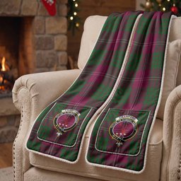 Crawford Tartan Crest Pocket Scarf - Ultimate Plaid Gift Wrap
