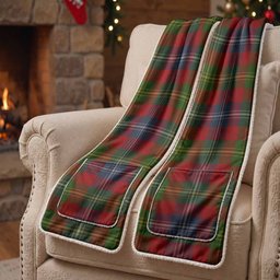 Forrester (Foster) Tartan Hand-Warmer Pocket Scarf