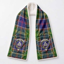 Dalrymple Tartan Crest Pocket Scarf - Ultimate Plaid Gift Wrap