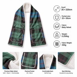 Guthrie Tartan Hand-Warmer Pocket Scarf