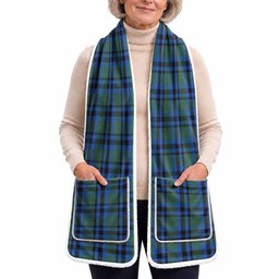 Falconer Tartan Hand-Warmer Pocket Scarf
