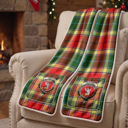 Gibson (Gibbs or Gibsone) Tartan Crest Pocket Scarf - Ultimate Plaid Gift Wrap