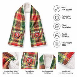 Gibson (Gibbs or Gibsone) Tartan Crest Pocket Scarf - Ultimate Plaid Gift Wrap