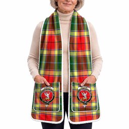 Gibson (Gibbs or Gibsone) Tartan Crest Pocket Scarf - Ultimate Plaid Gift Wrap