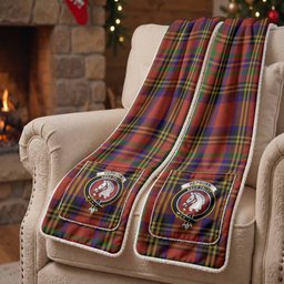 Hepburn Tartan Crest Pocket Scarf - Ultimate Plaid Gift Wrap