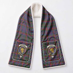 Cumming Tartan Crest Pocket Scarf - Ultimate Plaid Gift Wrap
