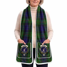Gunn Tartan Crest Pocket Scarf - Ultimate Plaid Gift Wrap