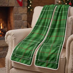 Galloway Tartan Hand-Warmer Pocket Scarf
