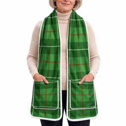 Galloway Tartan Hand-Warmer Pocket Scarf