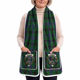 Davidson Tartan Crest Pocket Scarf - Ultimate Plaid Gift Wrap