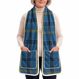 Laing Tartan Hand-Warmer Pocket Scarf