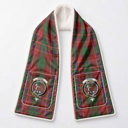 Innes Tartan Crest Pocket Scarf - Ultimate Plaid Gift Wrap